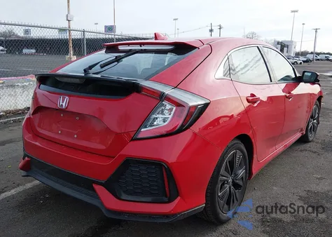 2018 Honda Civic Ex from USA, damaged, VIN SHHFK7H55JU431108